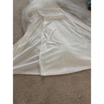 Maniju  White Tulle Maxi Bridal Style Dress Photo 4