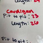 Lands' End  Women's L 2 Pc Pink Short Sleeve and Cardigan Sweater Set‎  Cotton Photo 7