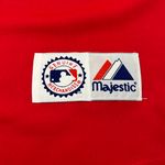Majestic Vintage Los Angeles Angels LA Anaheim Red Baseball Jersey size XL Photo 1