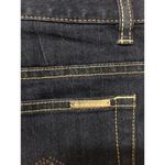 Michael Kors Womens  Dark Wash Boot Cut Stretch Embellished Jeans with Bling 6 Photo 5