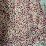 Floral red dress spaghetti straps L Pink Size L Photo 3