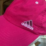 Adidas Women's  Climalite Baseball Hat Cap Hot Pink One Size Adjustable Running Photo 4