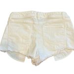 REWASH Light Wash White Ripped Shorts Photo 2