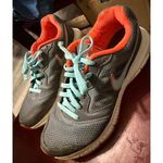 Nike  women’s size 8 Running Shoes - Gray and Coral Photo 0
