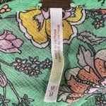 Free People  Bohemian Billowy Earthfolk Maxi Dress Fall Floral Jade Green Medium Photo 11