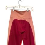 Beach Riot Colorblock Rib Leggings Size XS Merlot Red High Waist Ankle Slim NWT Photo 5