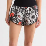 Free People Movement Free People FP Movement Carpe Diem Shorts in Tuxedo Daisy Print - Large Photo 0
