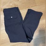 prAna Stretch Zion Halle Pant Roll Up Ankles Steel Gray Size 10 Photo 12