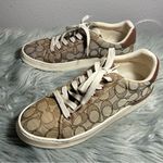 Coach Clip Low Top Sneaker KHAKI/SADDLE
Size 7.5B Photo 2