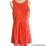 Maurice's Coral Lace Sleeveless Dress Photo 0