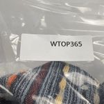 Soft Surroundings Multi Textured Knit Striped Button Up Shirt Long Sleeve Size S Photo 11