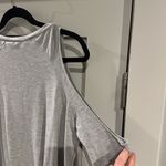 Cupcakes and Cashmere  open shoulder top! Size medium. Gray! Photo 3