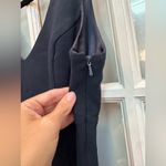 BCBGMAXAZRIA Vintage  90’s Elegant Navy Timeless Elegant Sleeveless Dress Size 6 Photo 4