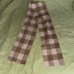 None Vintage Wool scarf earth tones FLAWLESS Photo 0