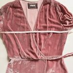 Reformation  Silk Velvet Chrissy Mini Dress in Pink Size M Photo 13