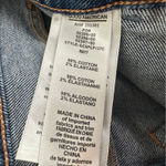 Good American  High Rise Cutoff Denim Mom Jeans Festival Shorts Size 2 Photo 6