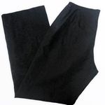 Ann Taylor  Black Paisley Print Wide Leg Pant Photo 6