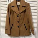 Faded Glory 🔥 Brown Women's Pea Coat Size XS Photo 0
