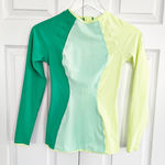 Lululemon  Board Balance Rash Guard in Fresh Teal / Very Green Photo 0