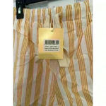 Charlie Holiday  Anthropologie Yellow/ivory Isabelle Pajama Shorts Size XL/10 NWT Photo 4