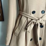 Besti Hello Besti Belli Classic Fitted Tan Double-Breasted Trench Coat Photo 2