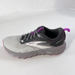 Brooks Cascadia 17 Trail Running Shoes Women's 8.5B Gray Purple Trail Sneakers Photo 6