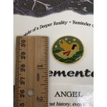Angel Pin Lapel Brooch With Card‎ Reminder Of Deeper Reality 1" Memento Gift Photo 2