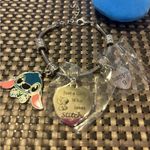 🩷💙Stitch Charm Bracelet with Blue Pouch🩷💙 Silver Photo 4