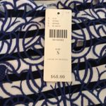 Anthropologie Meadow Rue Anthroplogie Palermo Blue White Striped Embroidered Blouse Photo 5