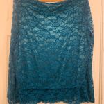 JohnPaulRichard Teal Lace Blouse Blue Size 3X Photo 7