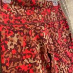 Aerie  Offline Goals red brown leopard print high waisted leggings, L NWOT Photo 2