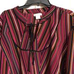love on a hanger  peasant style striped‎ chevron blouse plus size 2 Photo 1