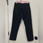 Slvrlake Virginia Slim Jeans Shadow Ridge Deconstructed Straight Leg Black 29 Photo 5