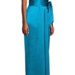 Aidan Mattox Satin Cowl Neck Jumpsuit Size 2 Photo 6