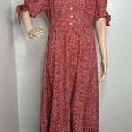 Cupshe Red Polka Dot Maxi Dress Photo 0