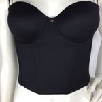 Betsey Johnson  Solid Black Underwire Boned Bra Photo 2