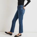 Madewell NEW Kick Out Crop Jeans in Brinton Wash, 33 Photo 2