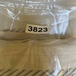 Lands' End Clasp Front Jacket 10P Tan Linen Pockets Nautical Coastal Grandma Photo 7