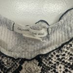 Caution to the Wind Snake Print Sheer Tank Top Women’s M Photo 1