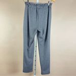 Ambiance Size Small Paper Bag Houndstooth Straight Leg Retro Dress Pants Black Photo 1