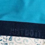 Nike  Just Do It Blue Green Sports Bra L Photo 1