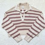 PINK - Victoria's Secret PINK VS cropped Sweater Cambridge Knit Polo Academia Preppy L Photo 1