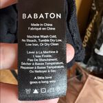 Babaton  Aritzia Black Sleeveless Mock Neck Open Tie Back Top Size Large Photo 8