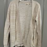 Faded Glory Women's Cream Cardigan Sweater  Medium Cozy Fall Minimal Womens Photo 0