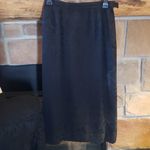 Albert Nipon Boutique silk suit 1980's vintage see beautiful details Black Photo 2