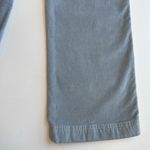 Free People  High Time Kick Corduroy Flare Pants Pearl Blue Size 12 NWT Photo 12