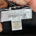 Dress Barn  | Tribal Print Fringe Detail Blouse Sz 3X Photo 5