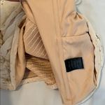 Torrid sz0/12/L gold & cream star print one shoulder lined gathered crop top EUC Photo 6