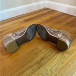 Enzo Angiolini  Rose Gold Crystal T Strap Thong Sandals Sz 8 Photo 4