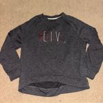 Rae Dunn  Believe Charcoal Sweatshirt, size Small Photo 0